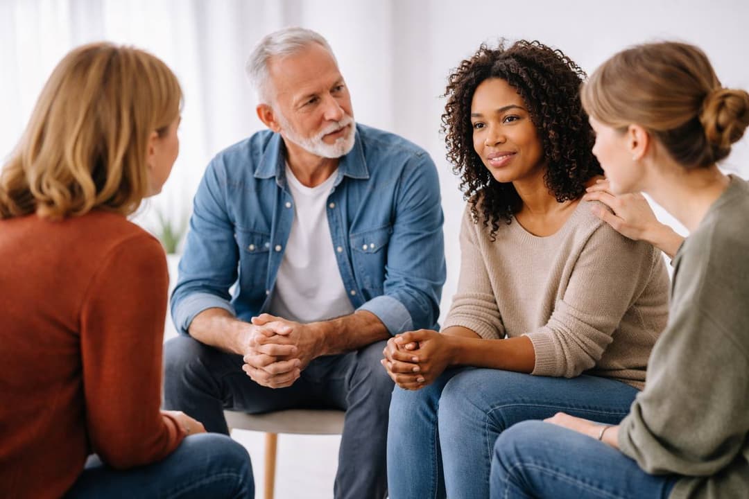 Diverse group circle